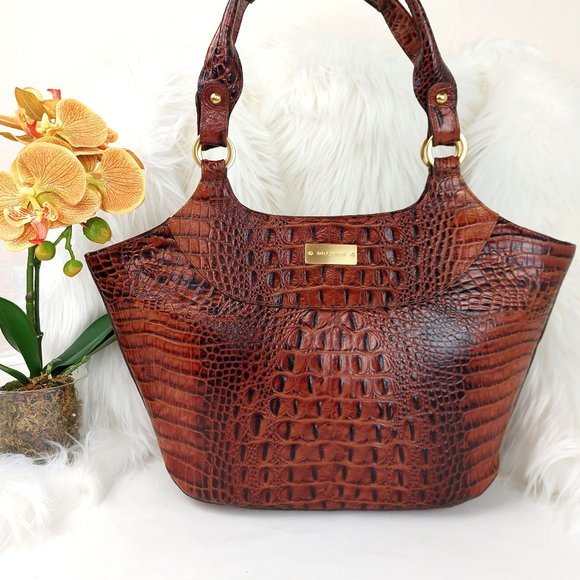 Brahmin Handbags - Brahmin Pecan Melbourne Tote Bag